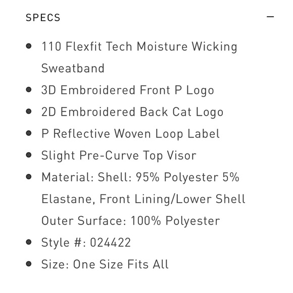 PUMA P Cap Rickie Orange - Picture 5 of 6